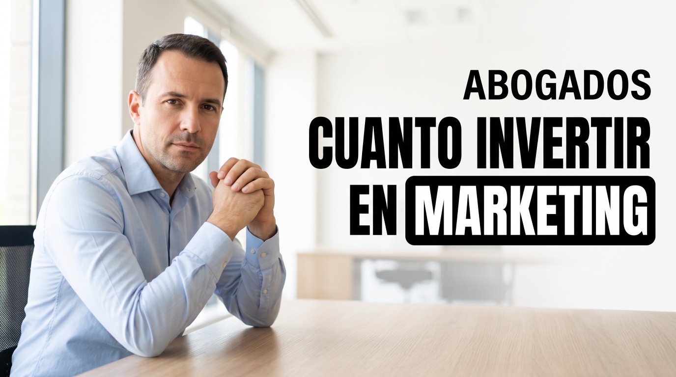 Cuánto debe invertir en marketing tu despacho de abogados (y cómo calcularlo)