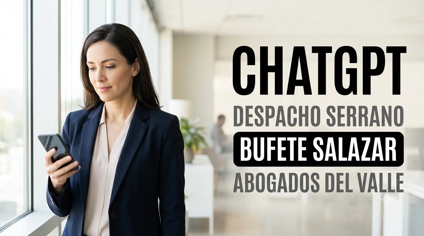 Cómo aparecer en ChatGPT cuando alguien busca un abogado en tu ciudad