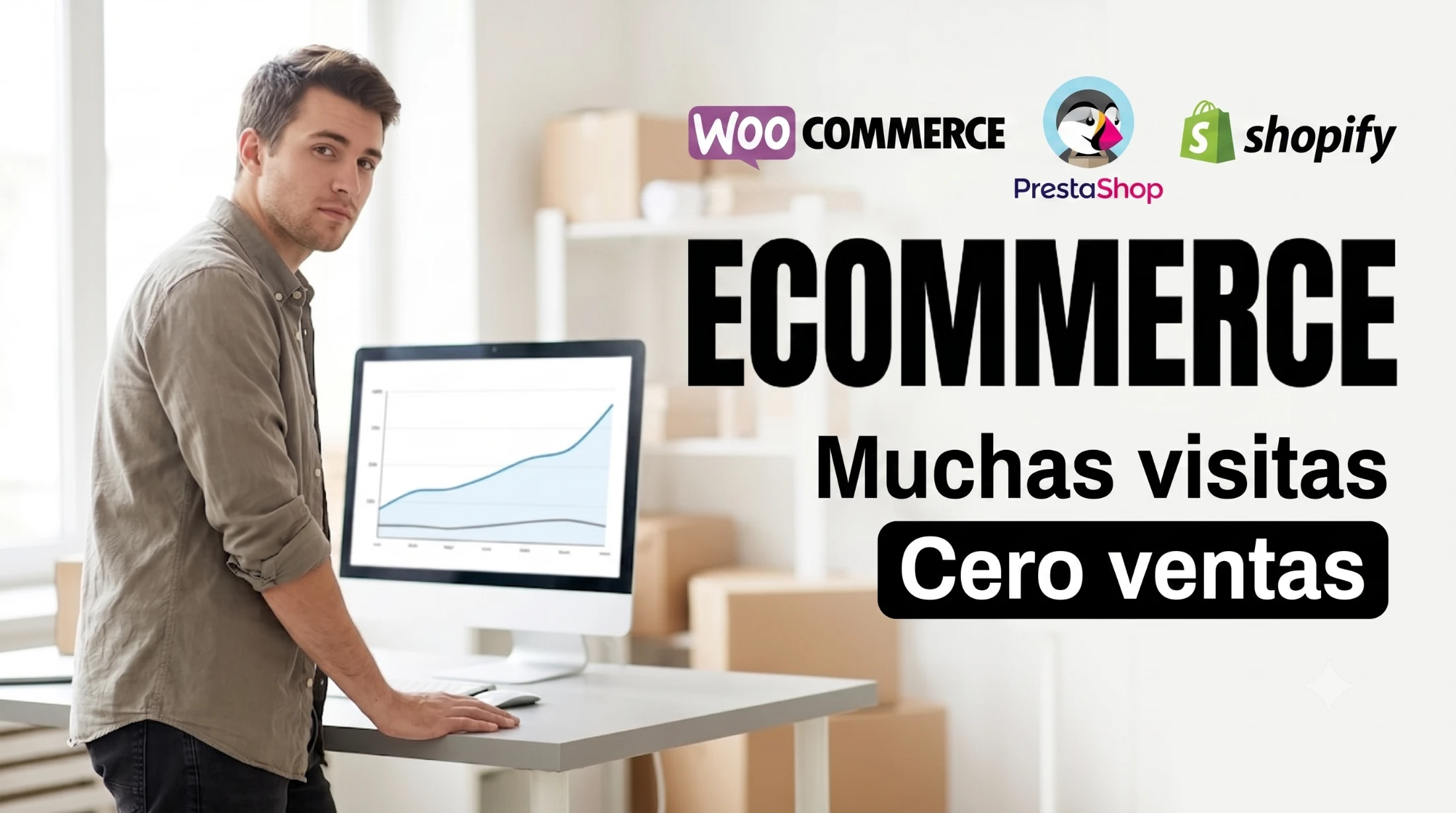 Tu ecommerce tiene visitas y no vende: estas son las causas reales (y cómo arreglarlo)