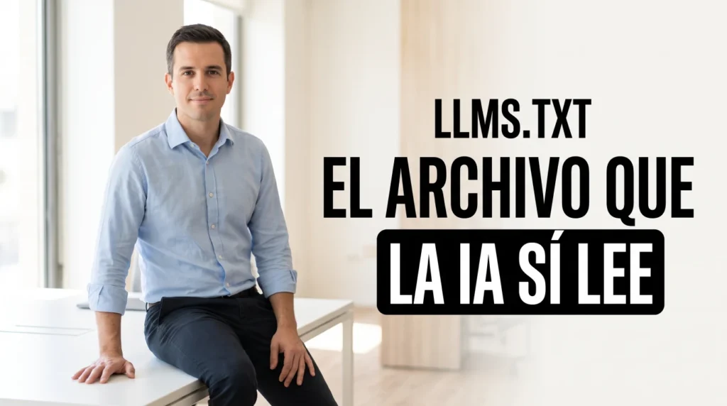 ¿Qué es el archivo llms.txt y por qué tu web lo necesita?